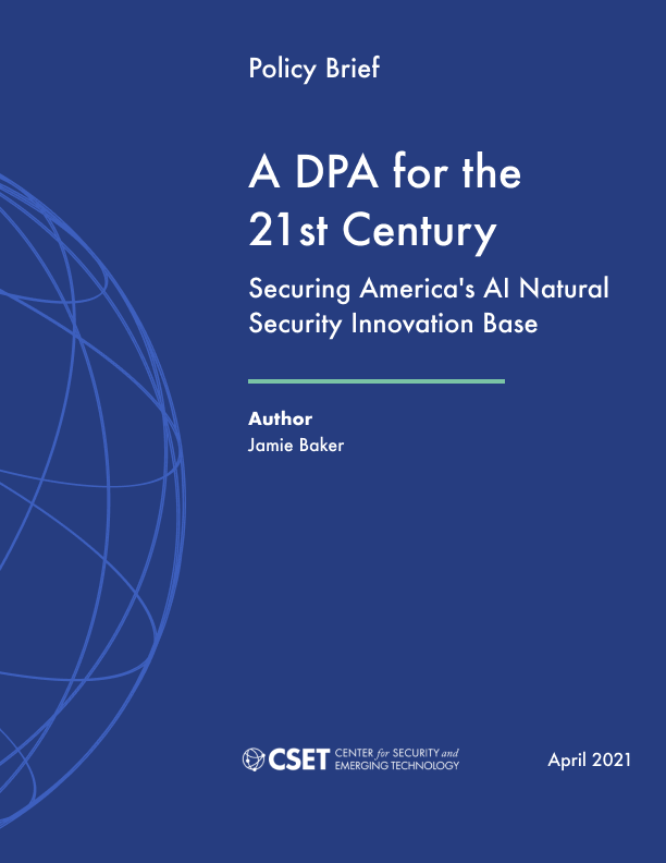 A DPA for the 21st Century - Report Cover