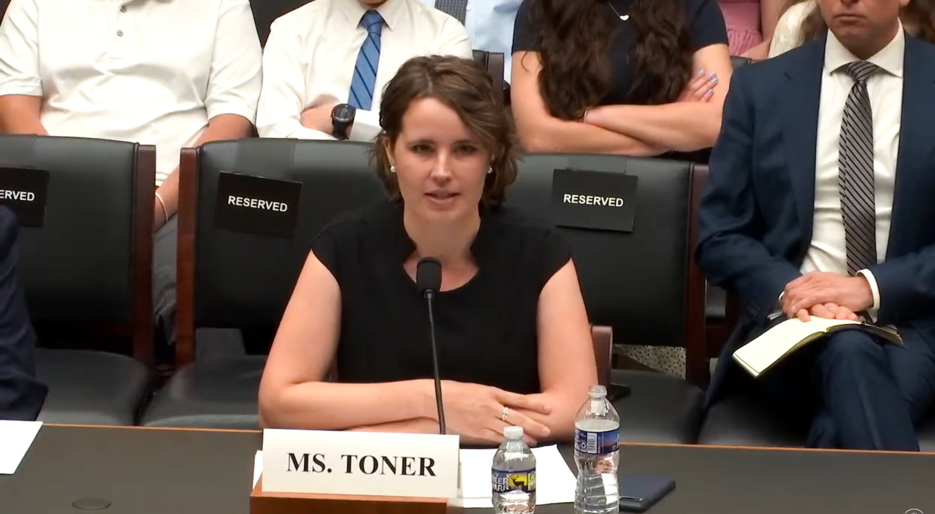 Helen Toner testifying before the House Judiciary Subcommittee on Courts, Intellectual Property, Artificial Intelligence, and the Internet