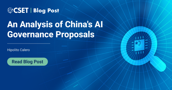 An Analysis of China's AI Governance Proposals | Center for Security ...