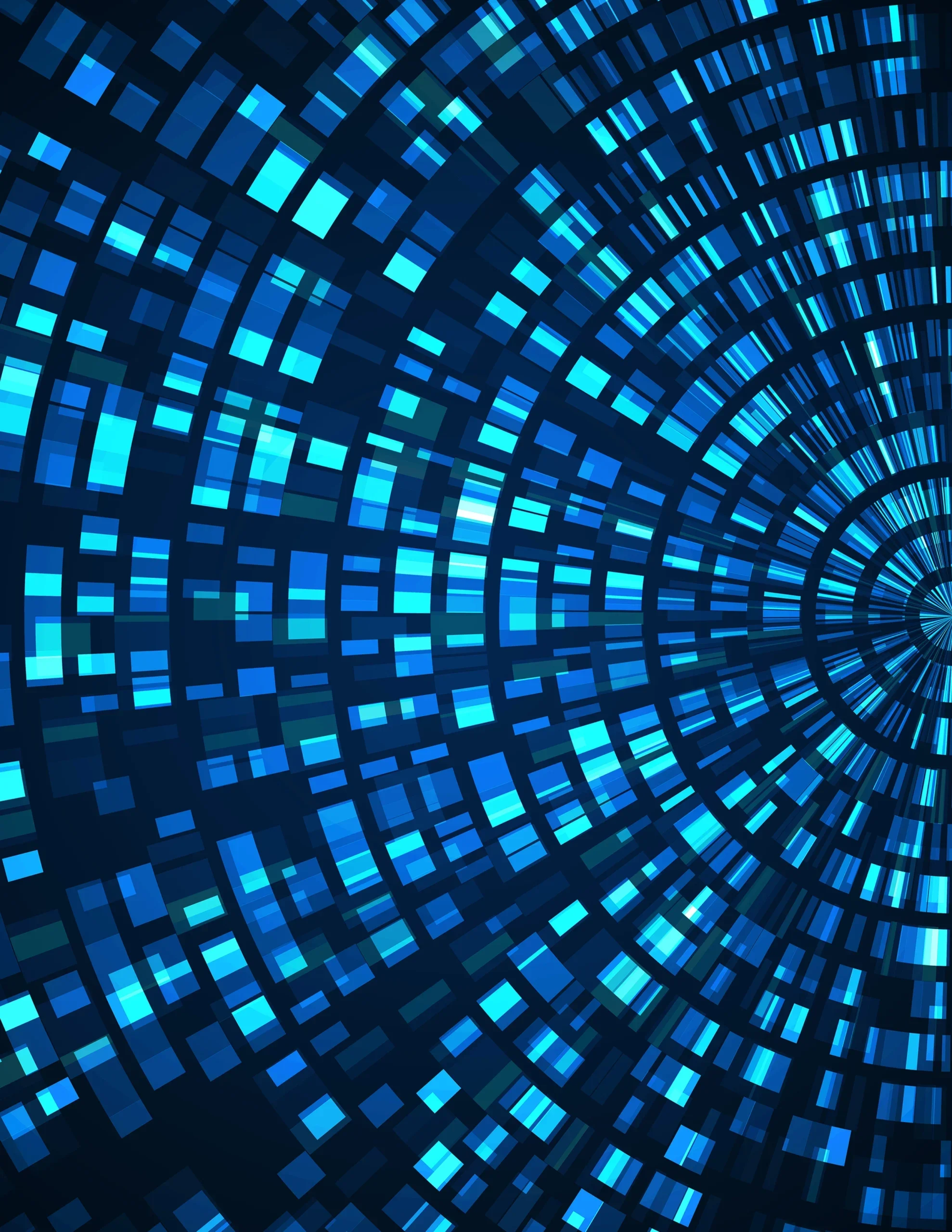 Blue tech background - Biosecurity