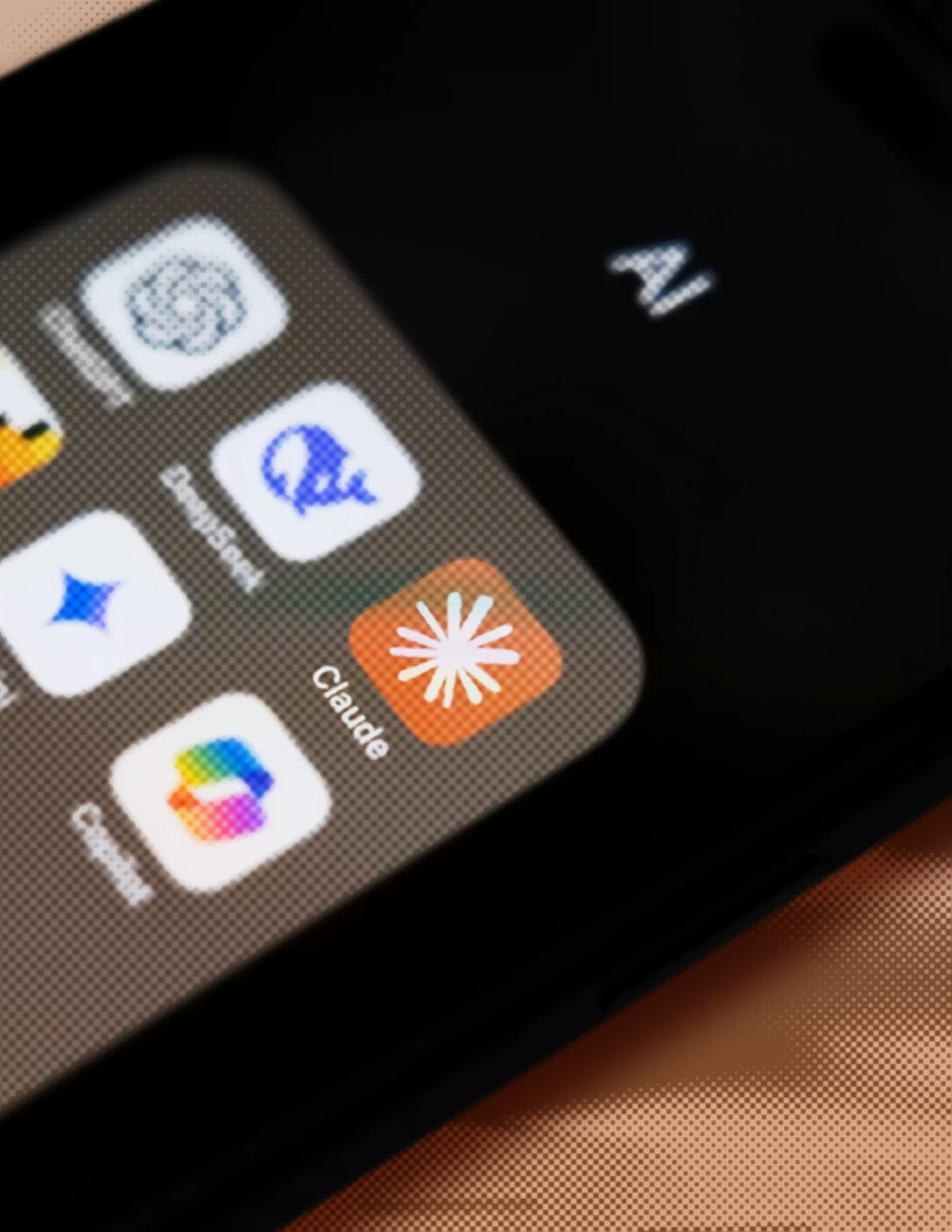 AI apps on a phone