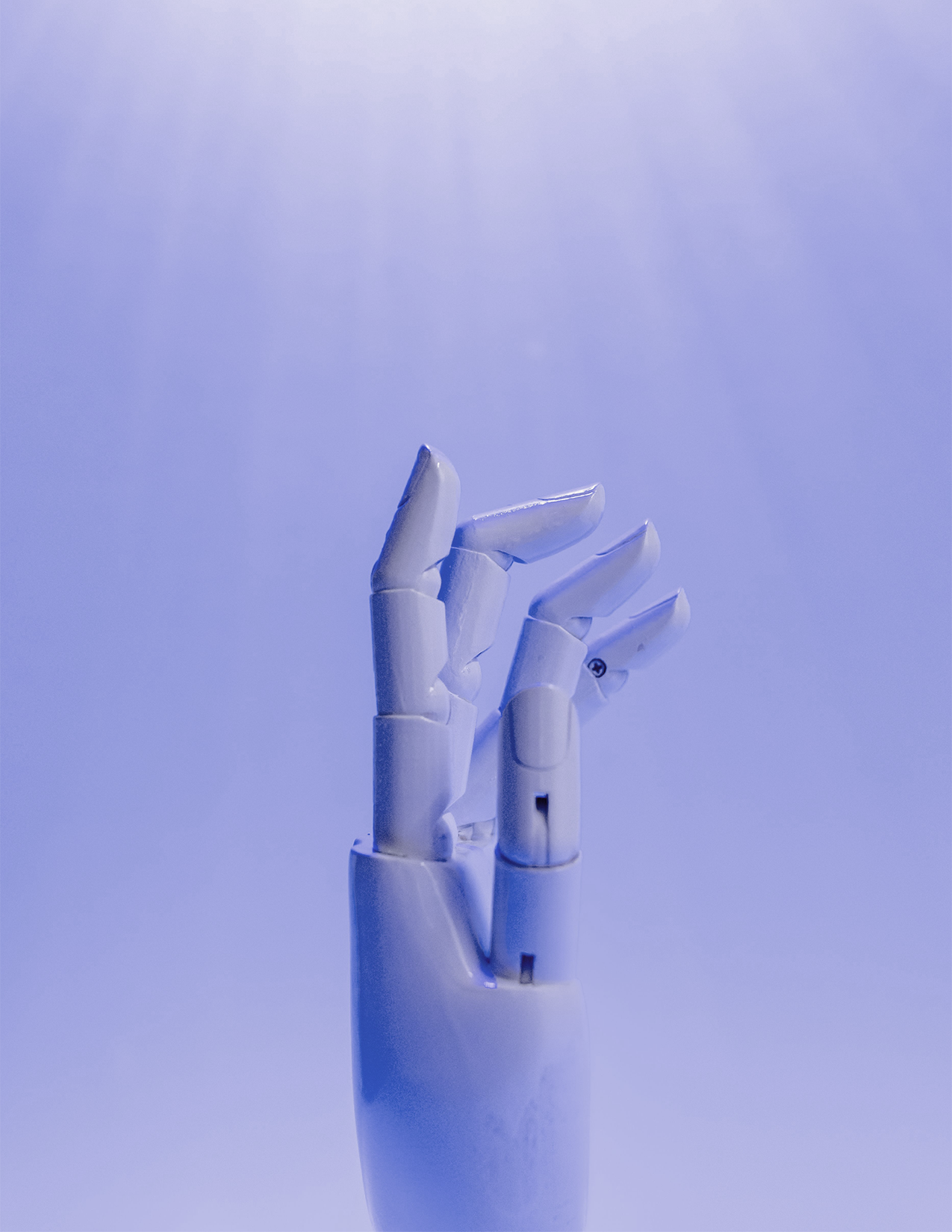 Image of a robotic hand