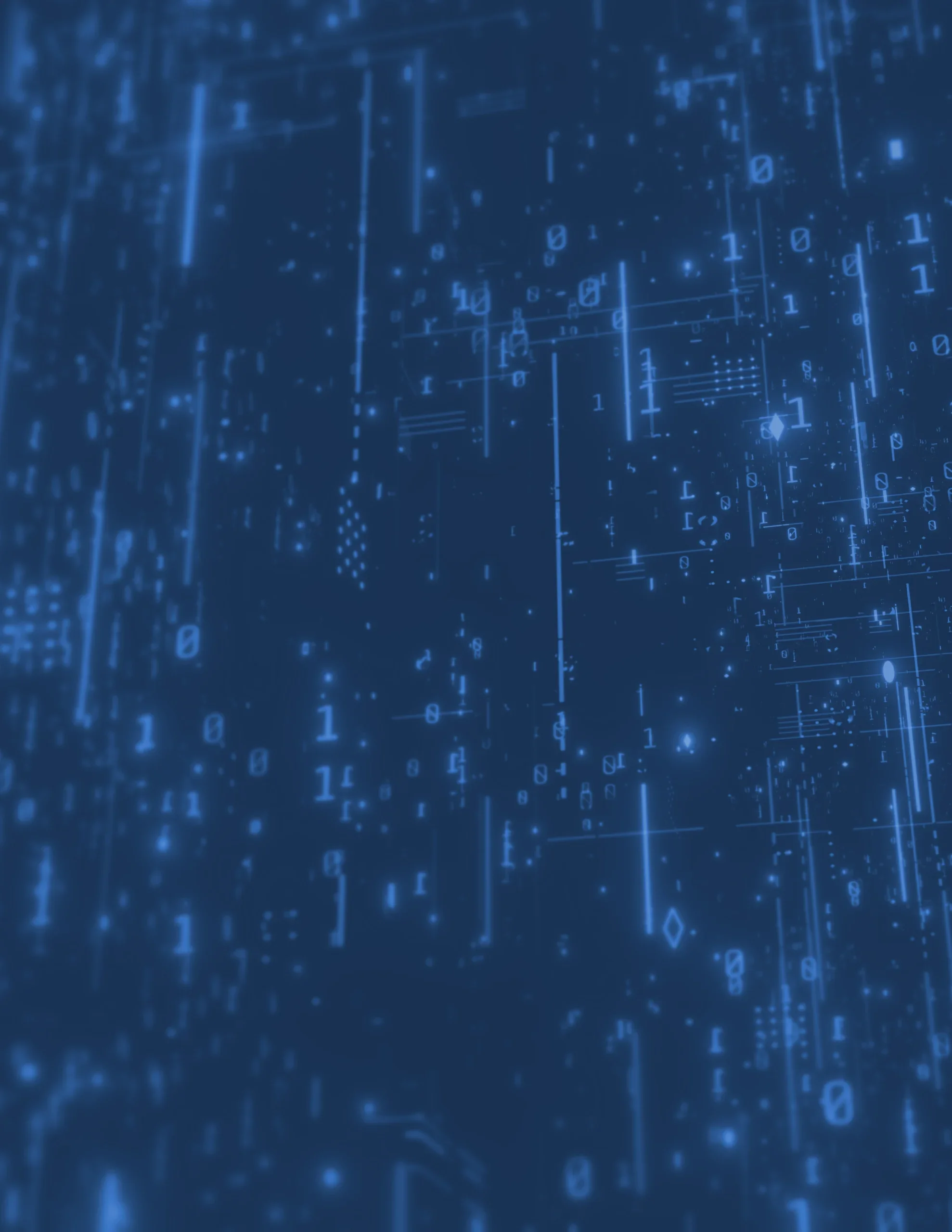 Cyber blue background