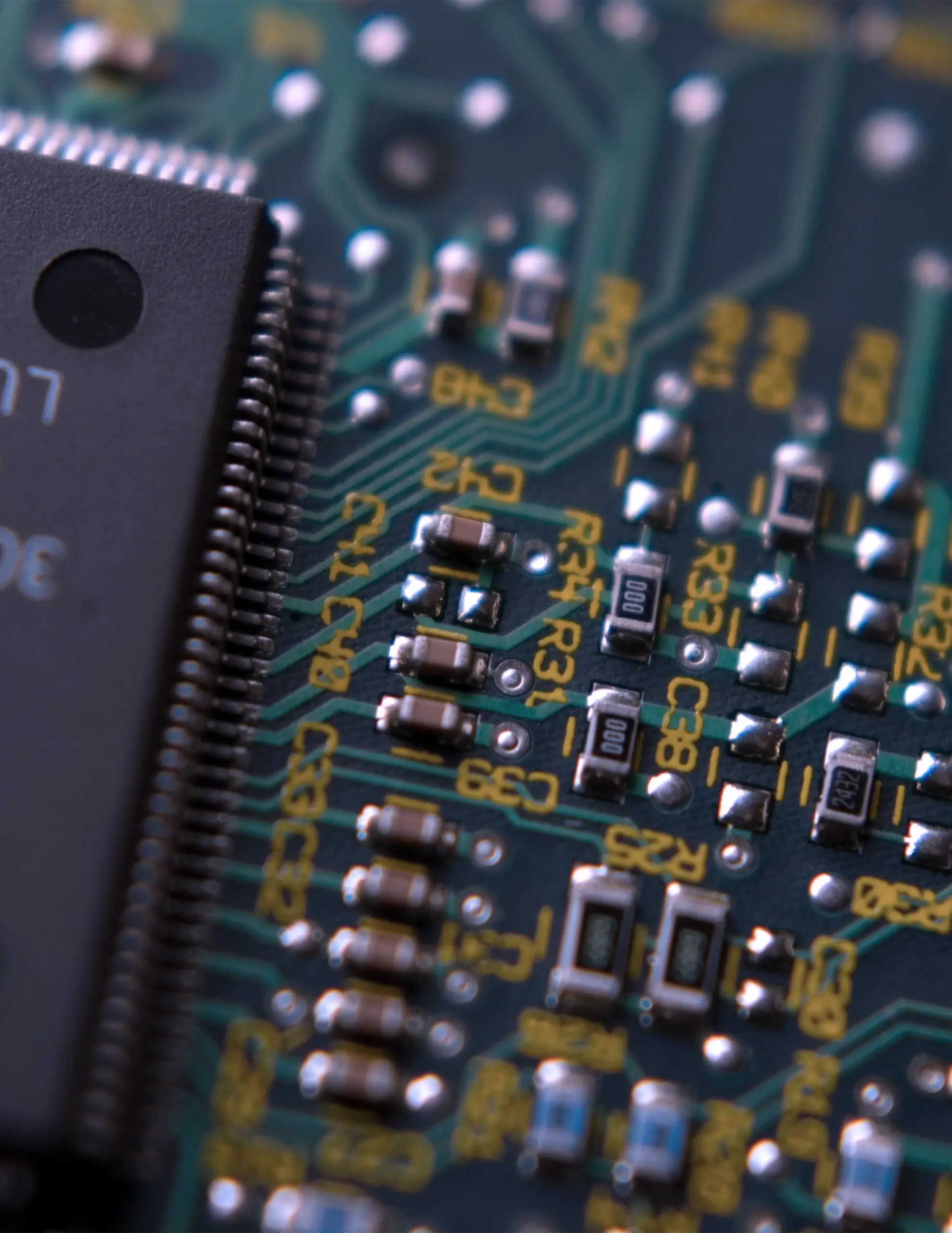 Image of CPU chip