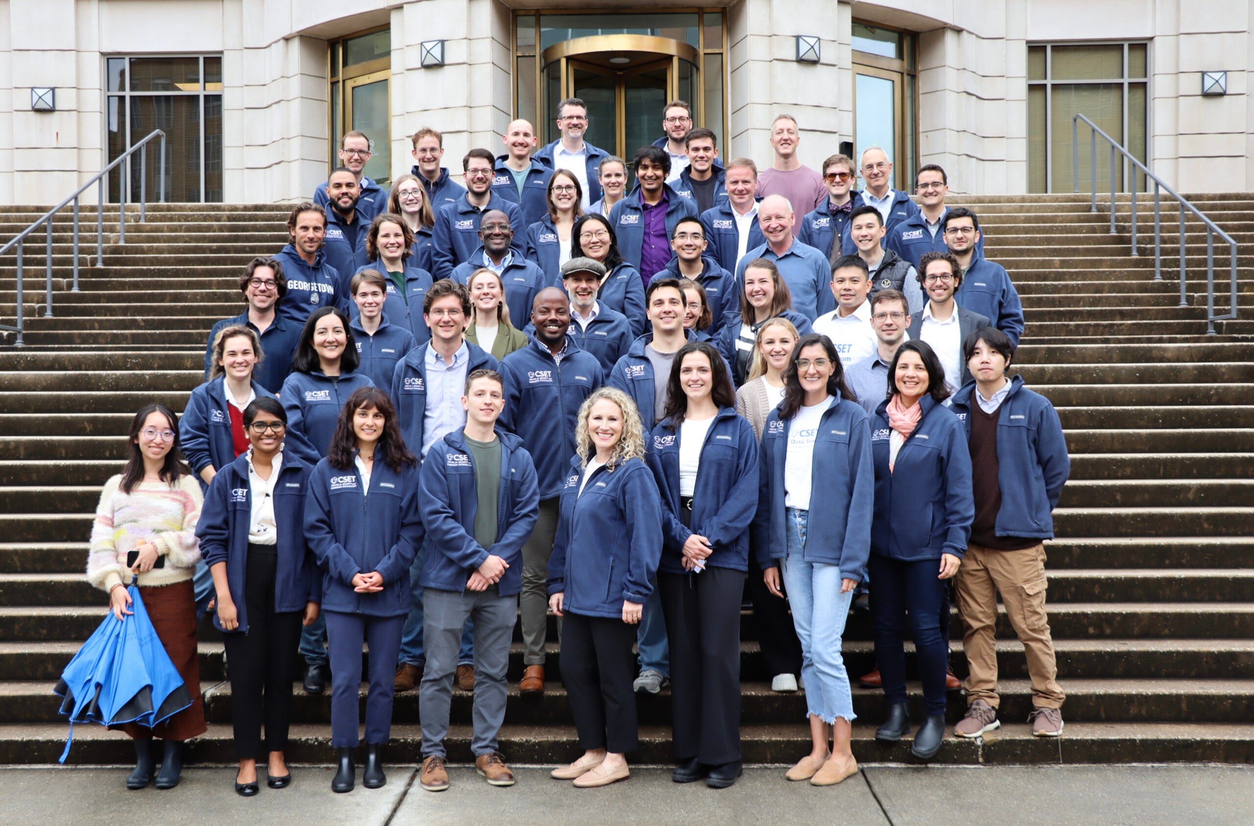 CSET Team Photo at Georgetown's Capitol Campus - Fall 2024