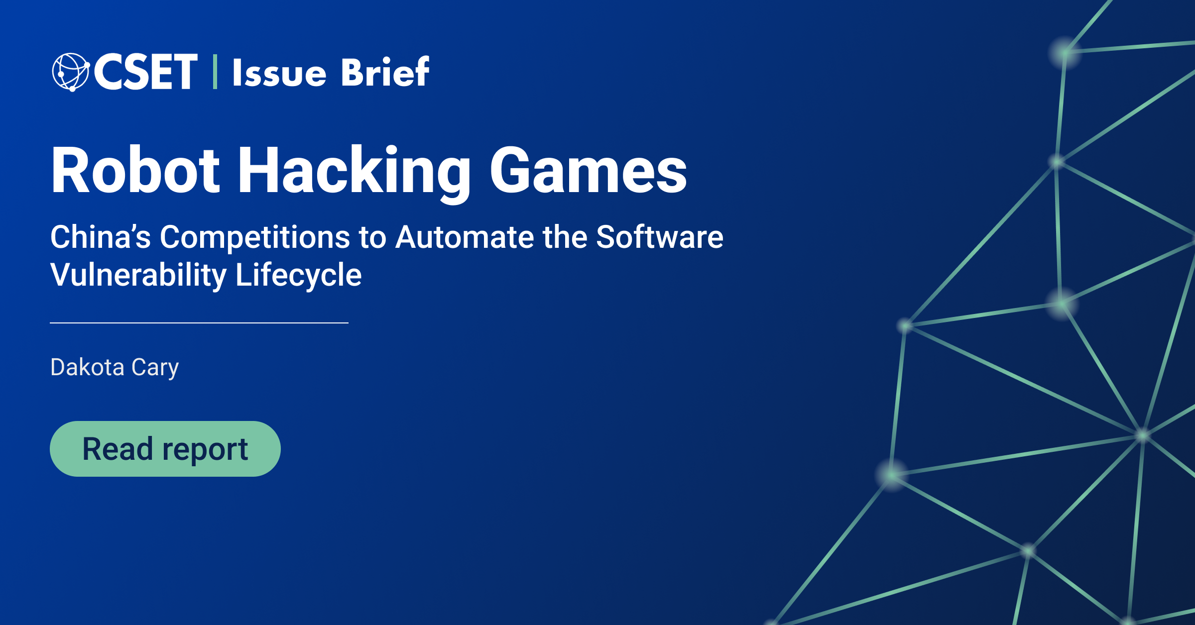 Robot Hacking Games - Center for Security and Emerging Technology