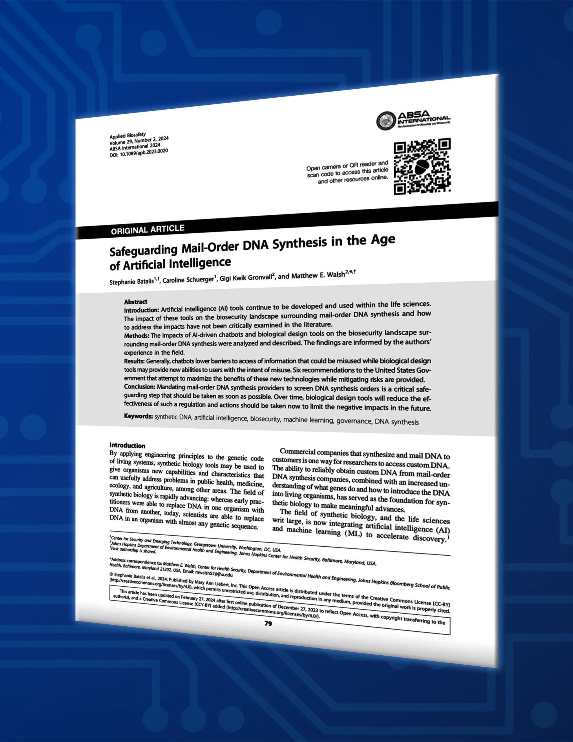 Safeguarding Mail-Order DNA Synthesis in the Age of Artificial Intelligence