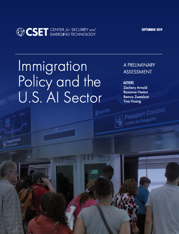 Cover Immigration Policy and the US AI Sector